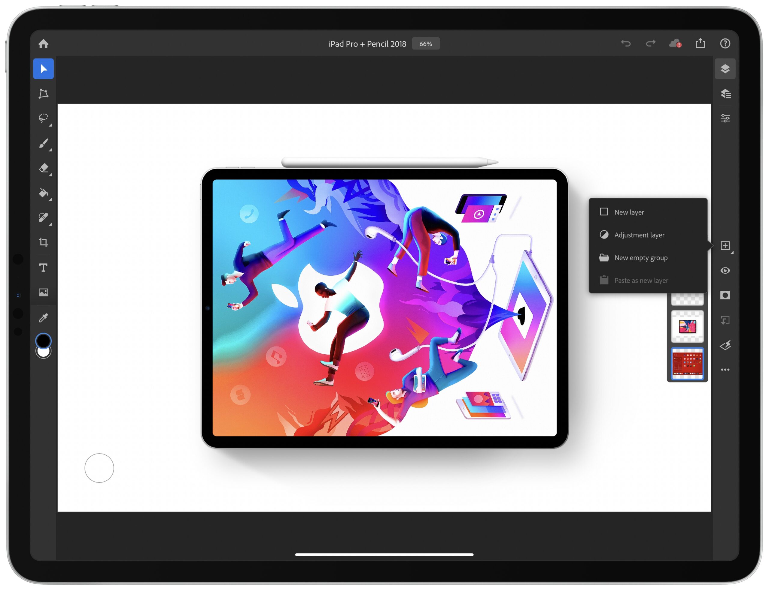 Read more about the article ادوبی ایلاستریتر سال ۲۰۲۰ برای آیپد منتشر خواهد شد