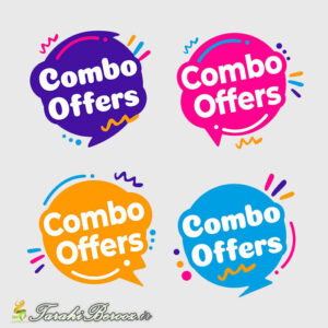 لیبل و برچسب تخفیف با فرمت PNG