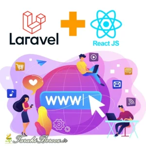پروژه آماده CRUD اپلیکیشن با Laravel 9 و React js